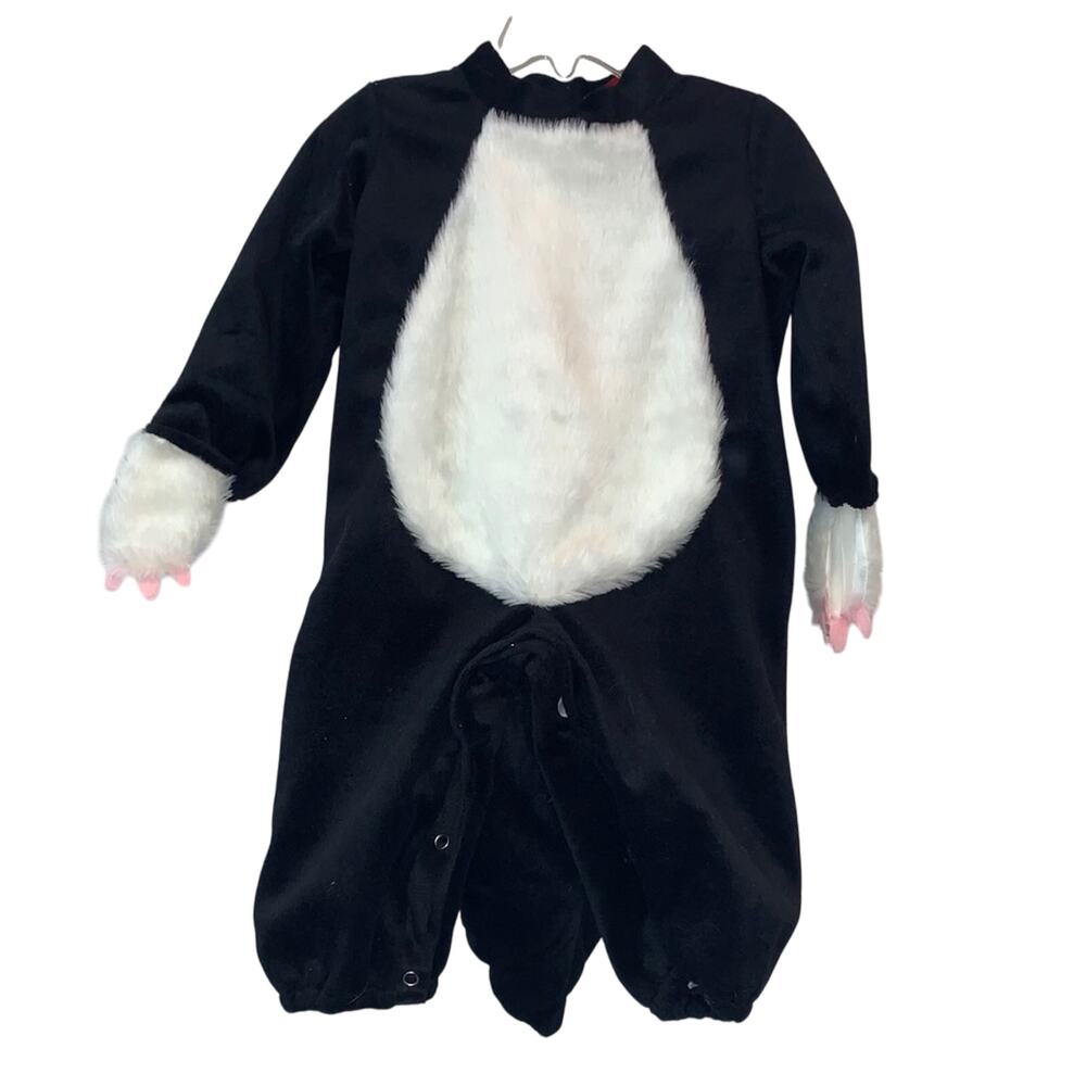 In Character Baby Skunk Costume 6-12 Months Plush Halloween‎ Bodysuit Infant